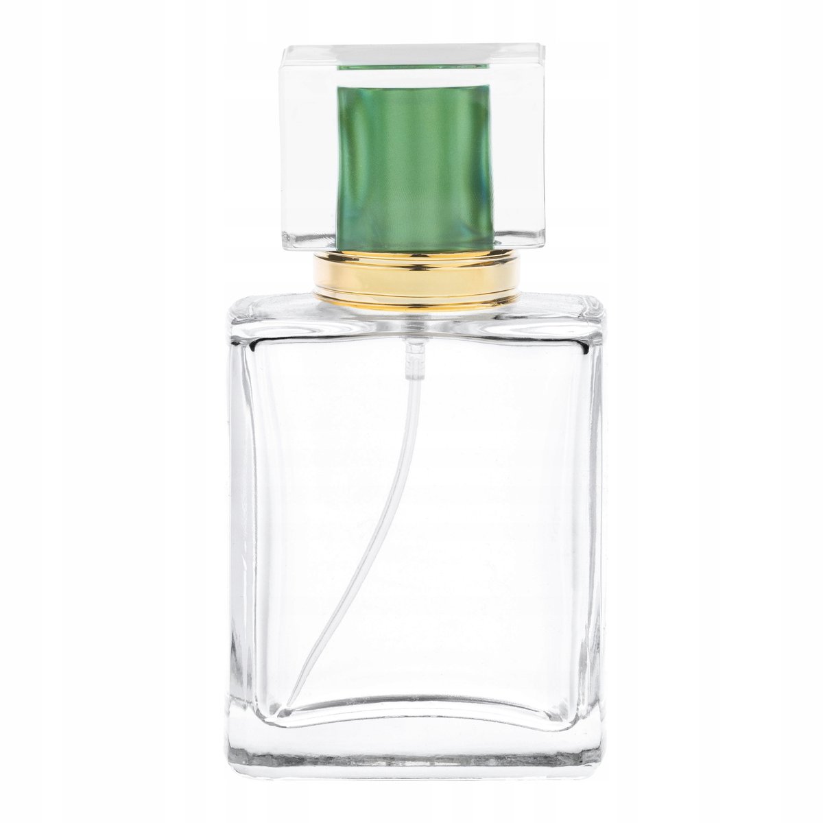 Merkloze Glazen Parfumfles met Aluminium Vernevelaar - 55 ml