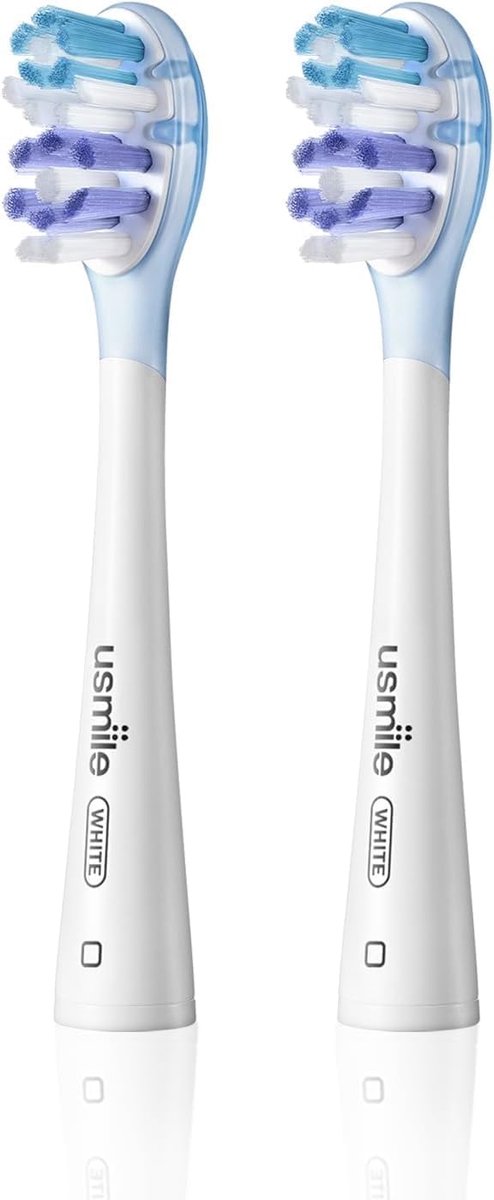 usmile Replacement Brush Heads, for Y1S/P1/U2S/U3S with Patented Residual Shock Absorption and Air Cushion, Compatible - ShopVlot