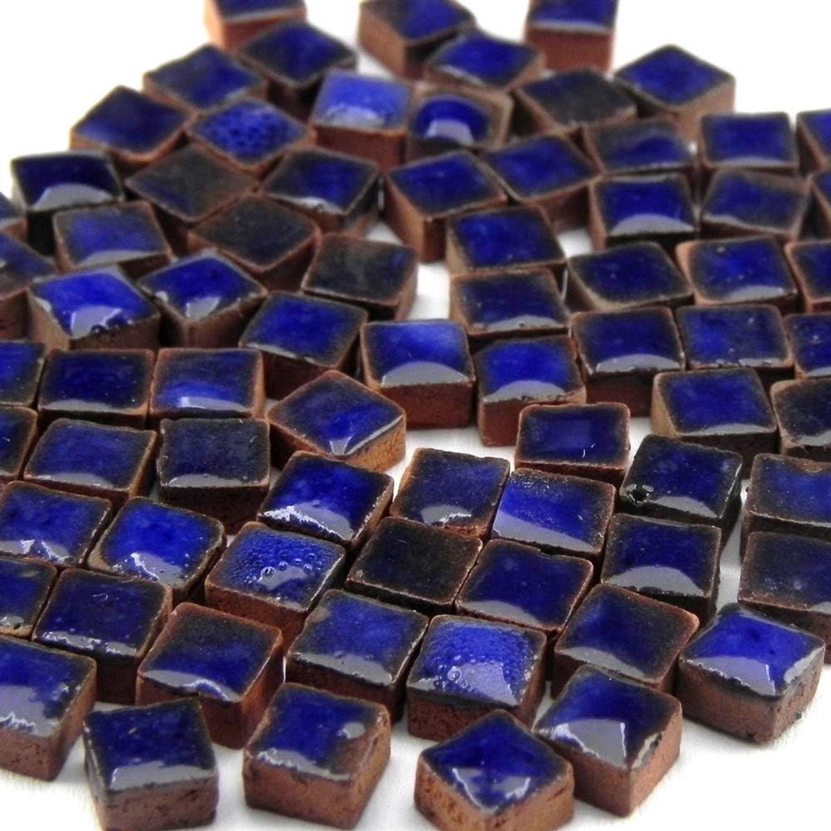 Mosaic-minis 5x5x3mm - staalblauw - 500 stukjes - perfect voor decoraties - ShopVlot