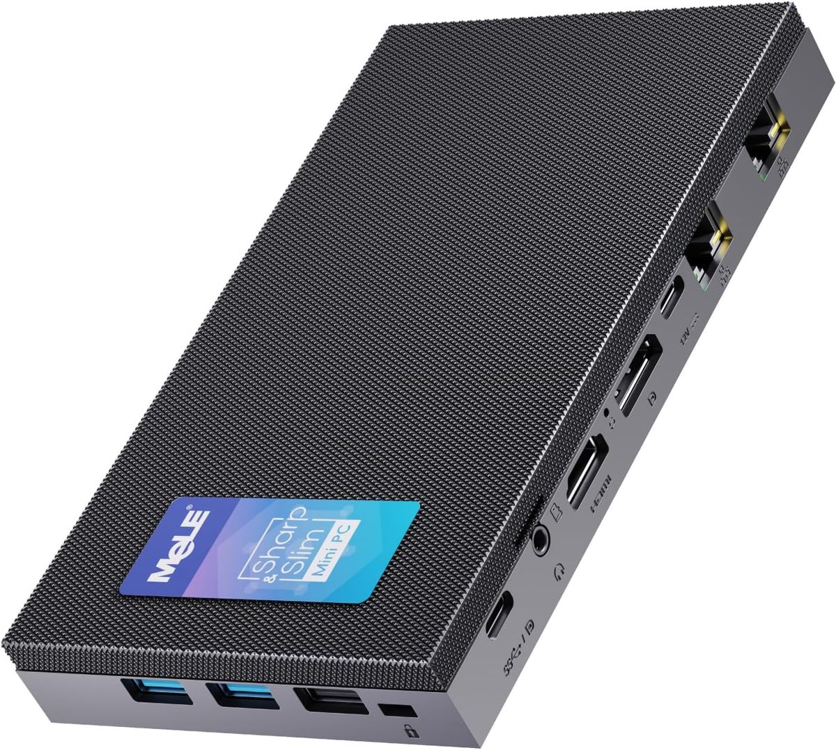 Mini PC N100 16GB 512GB - Fanless ontwerp - Dual 2.5G LAN - Ideaal voor IoT - ShopVlot