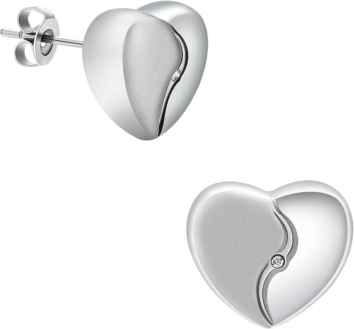 Crematie sieraden - urn oorbellen hart/druppel/ster/vlinder - herdenkingshouders voor vrouwen - ShopVlot