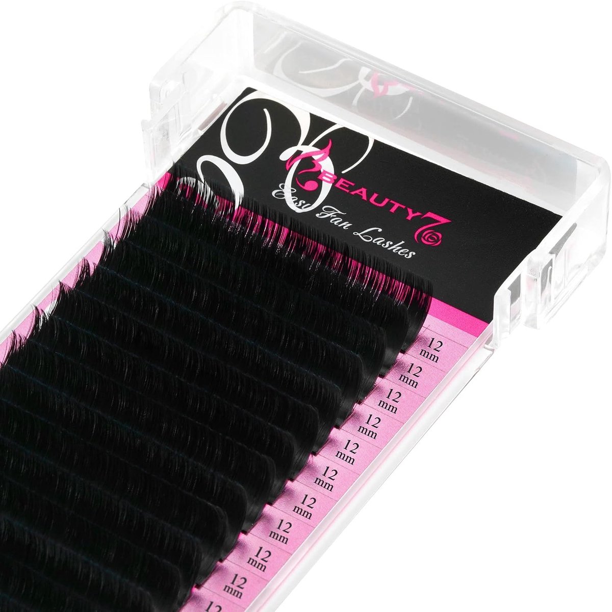 Eyelash extensions D Curl 0.05mm - Faux mink - Gemengde lengtes 10mm, 11mm, 12mm - Creëer natuurlijke wimpers - ShopVlot
