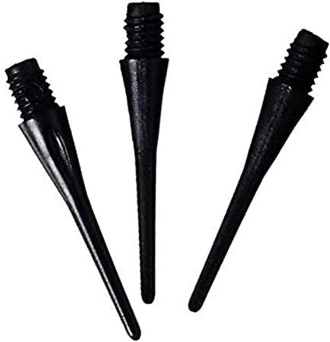 Dart tips 100 stuks - zwarte nylon - vervangtips voor soft tip darts - optimale kwaliteit - SnelShoppen