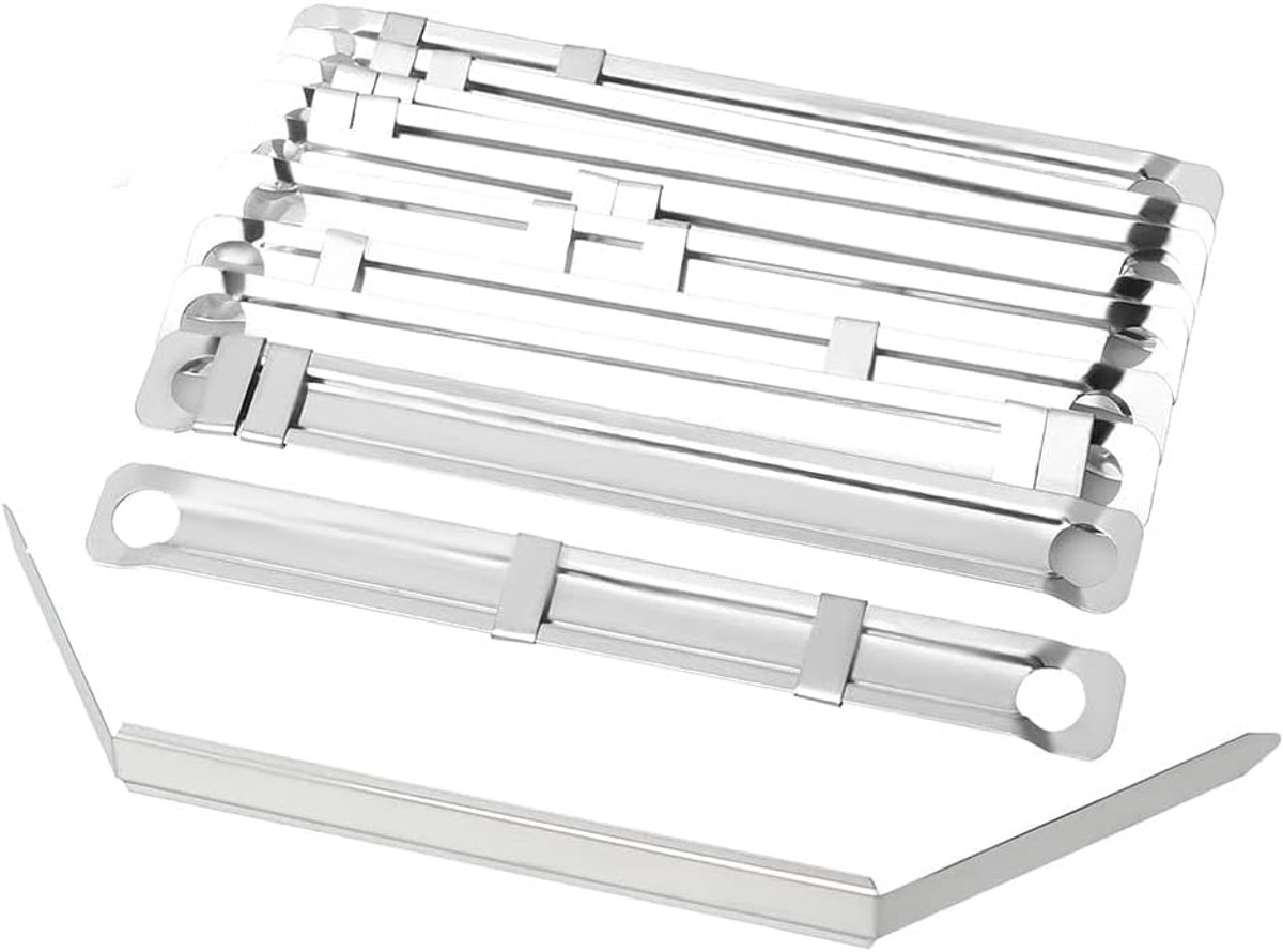 Metalen hechtstrips 50 stuks - stevige metaalconstructie - geschikt voor archiveren - SnelShoppen