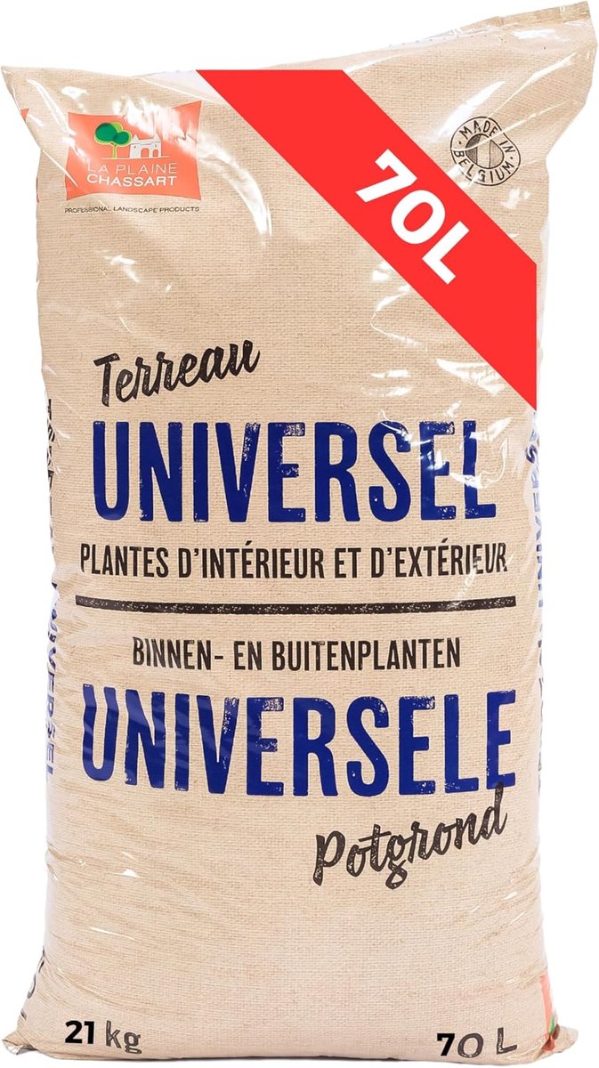 Potgrond 70L - Voedzaam en duurzaam - Voor grote projecten - Perfect voor groentetuinen - ShopVlot