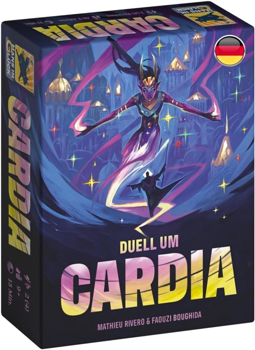 Duelspel Duell um Cardia - 2 of 4 spelers - strategisch kaartspel - 15 minuten speelplezier - ShopVlot