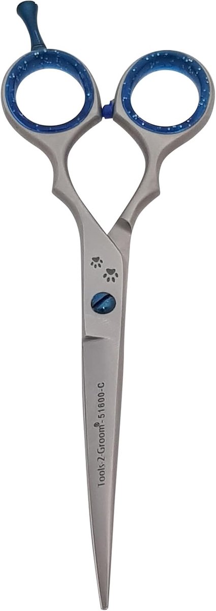 Schaar gebogen 15,5 CM - scherpe randen - ergonomisch ontwerp - ideaal voor precisiewerk - ShopVlot