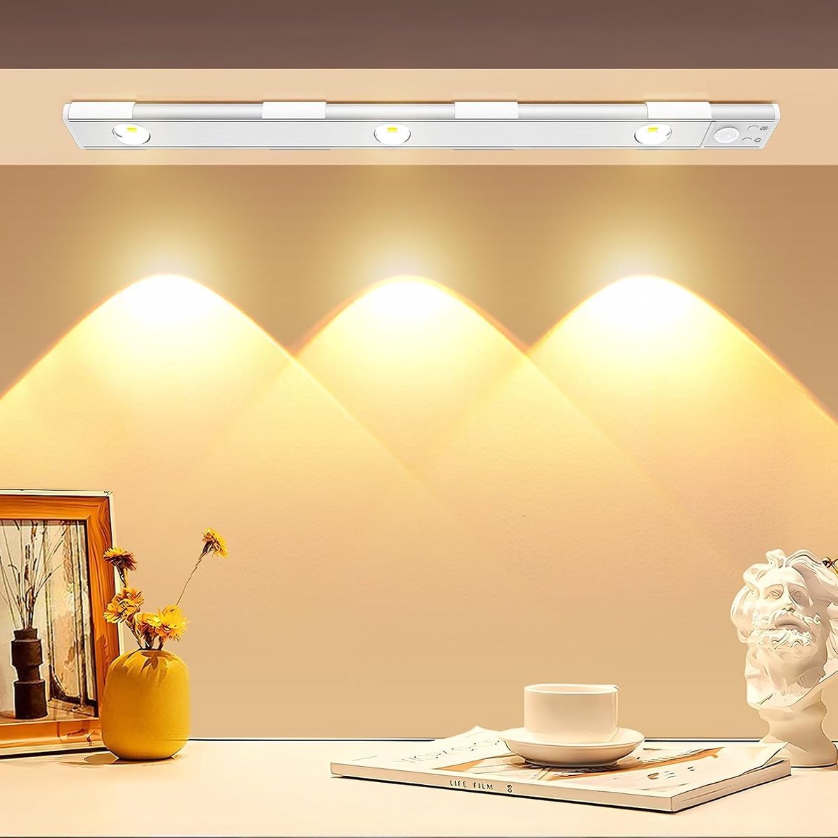 Led-meubellamp 40 cm - met bewegingsmelder - oplaadbaar - ideaal voor keuken en kasten - ShopVlot