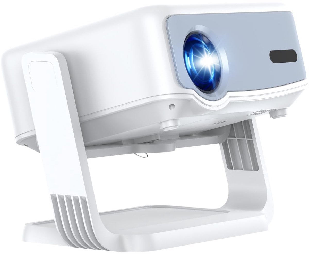 4K mini-beamer - Full HD 1080p - Android 13 - voor thuisbioscoop en outdoor gebruik - ShopVlot
