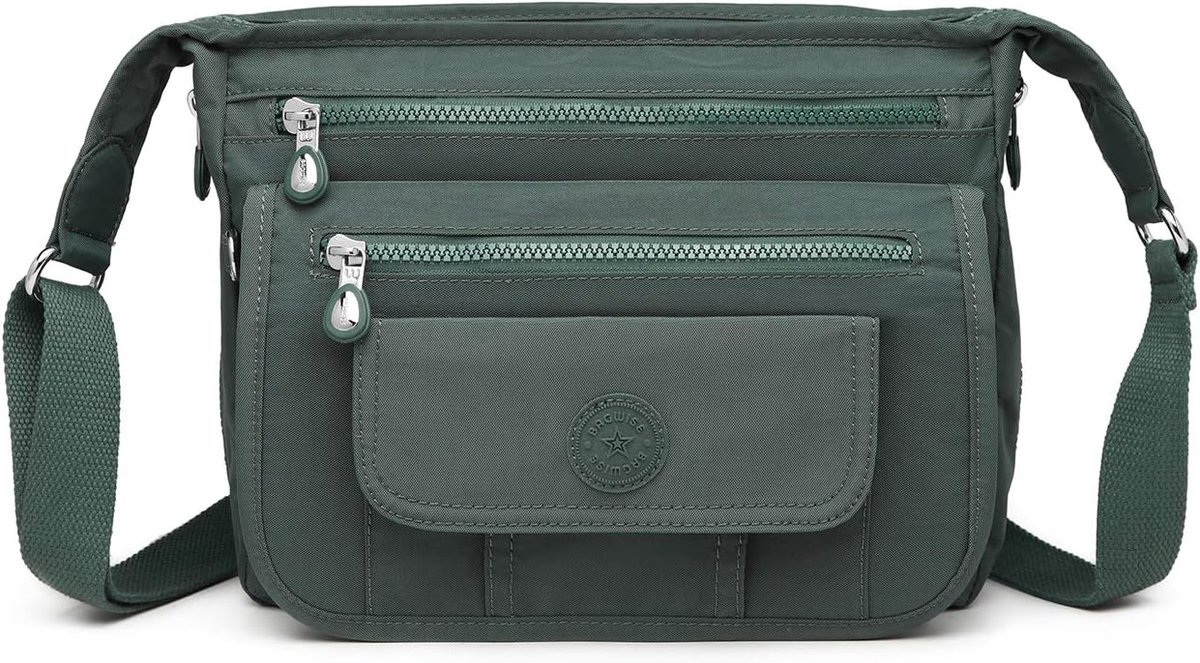 Schoudertassen voor vrouwen - Lichtgewicht crossbody tassen - Meerdere ritsen - Ideaal voor dagelijks gebruik - ShopVlot