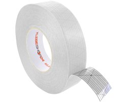 Klebeband dubbelzijdig 12 mm x 50 m - extra sterke hechting - ideaal voor plinten en tapijten - waterbestendig - ShopVlot
