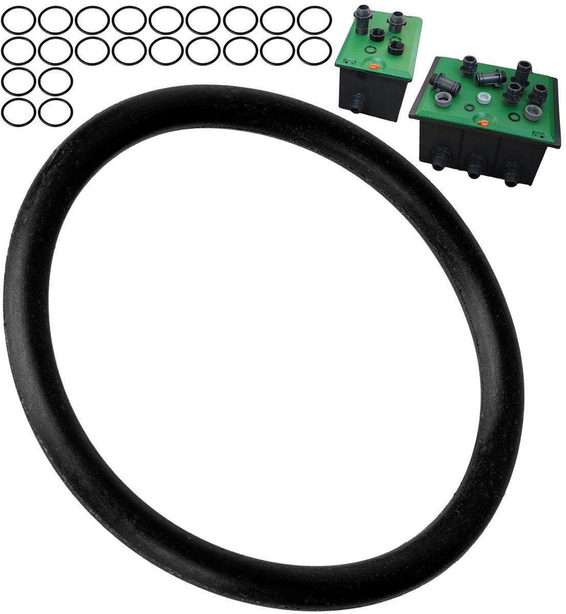 O-ring vervangset 25 stuks - rubber 2.8 x 2.5 mm - geschikt voor Gardena V1/V3 - optimale afdichting - SnelShoppen