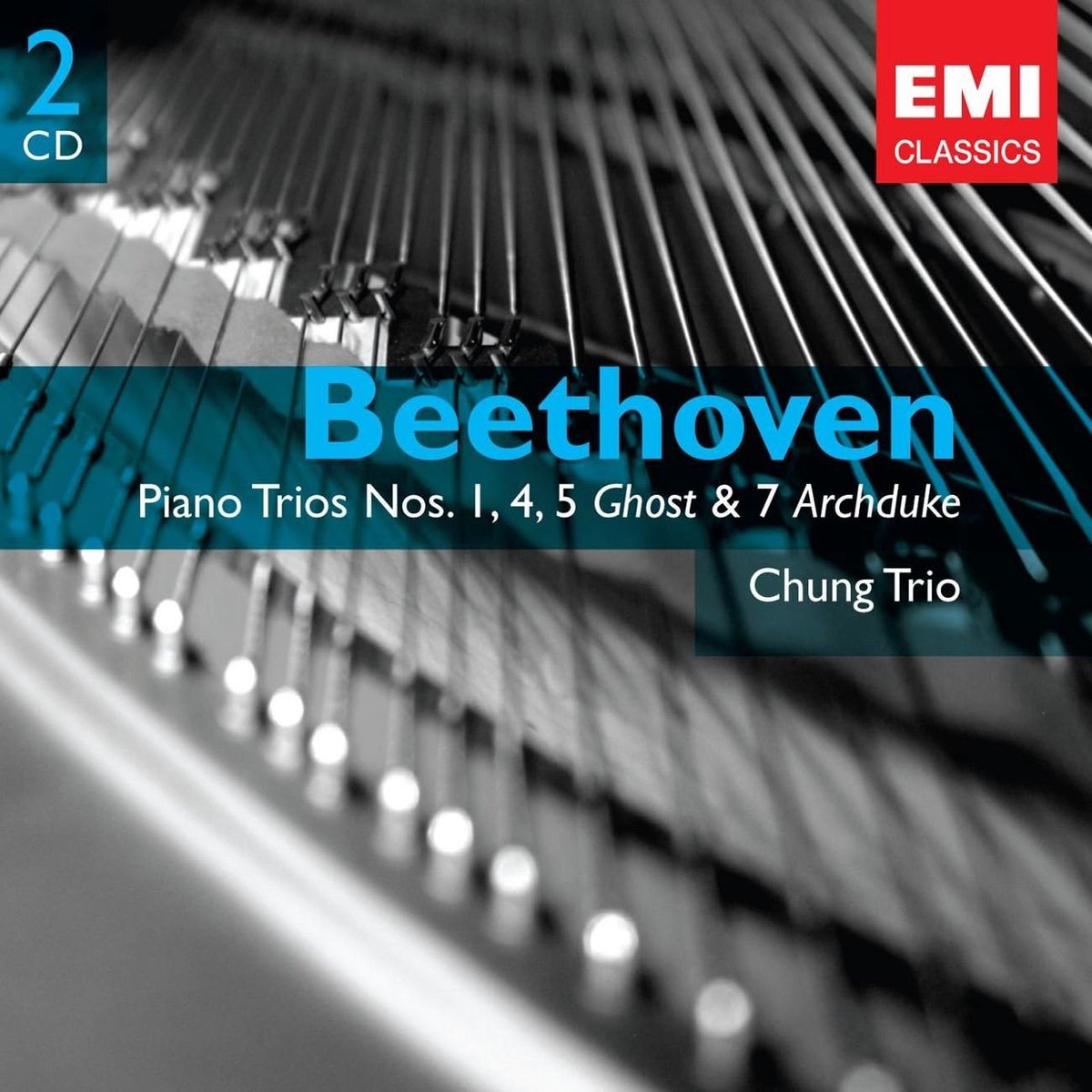 Piano trio's - Beethoven: Opp.1 No.1, 11, 70, No.1 & 97 - klassieke muziek - voor liefhebbers van pianomuziek - ShopVlot