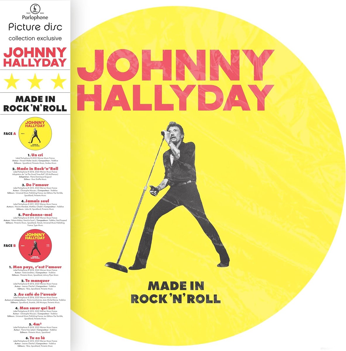 Picture Disc - Made In Rock N Roll - Uniek ontwerp - Perfect voor verzamelaars - ShopVlot
