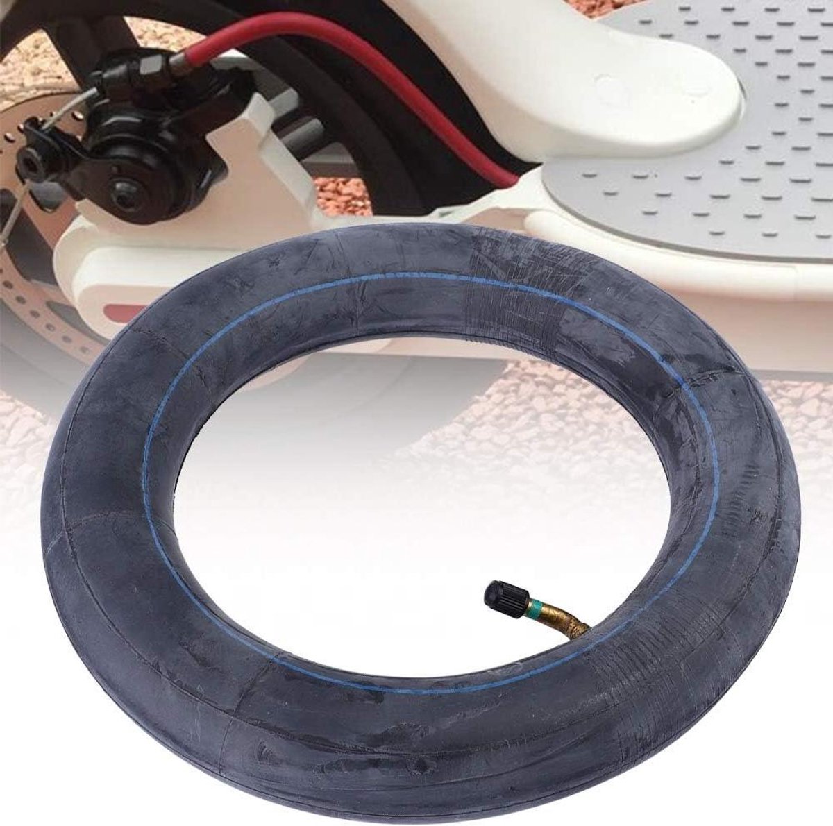 Binnenband Scooter - Banden Binnenbuis - Elektrische Scooter Rijden - Lichtgewicht Duurzaam Rubber - 10x2.5 Inch - Zwart