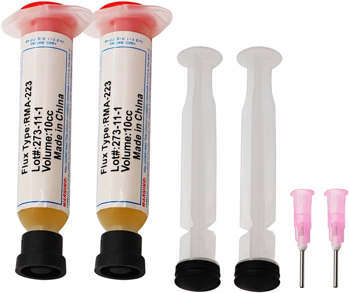 Soldeertin 10 ml - Loodvrije soldeerpasta - Laag smeltpunt 138 °C - Ideaal voor BGA en SMD reparaties - SnelShoppen