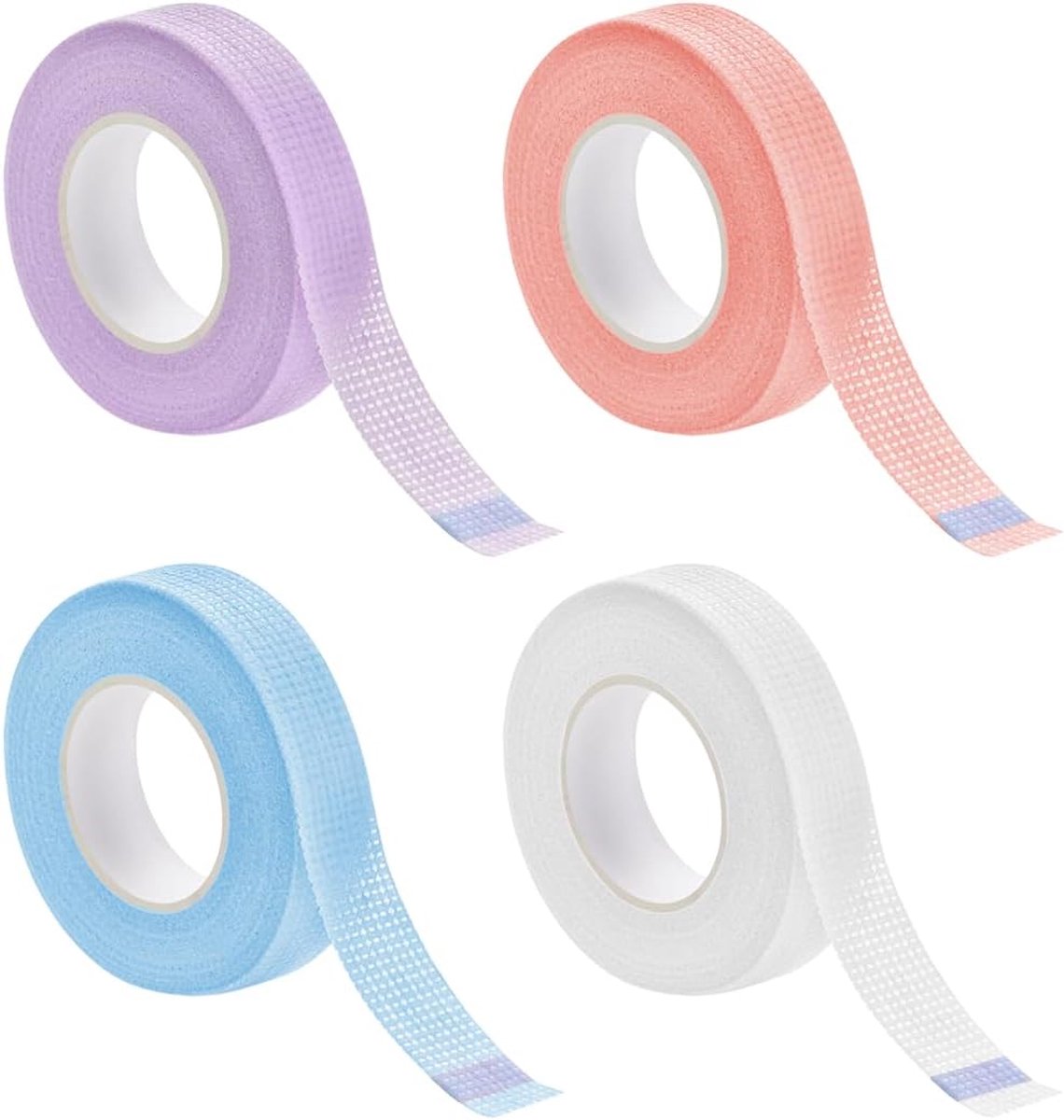 Micropore tape 1,2 cm - ademend non-woven - huidvriendelijk - ideaal voor wimperextensions - SnelShoppen