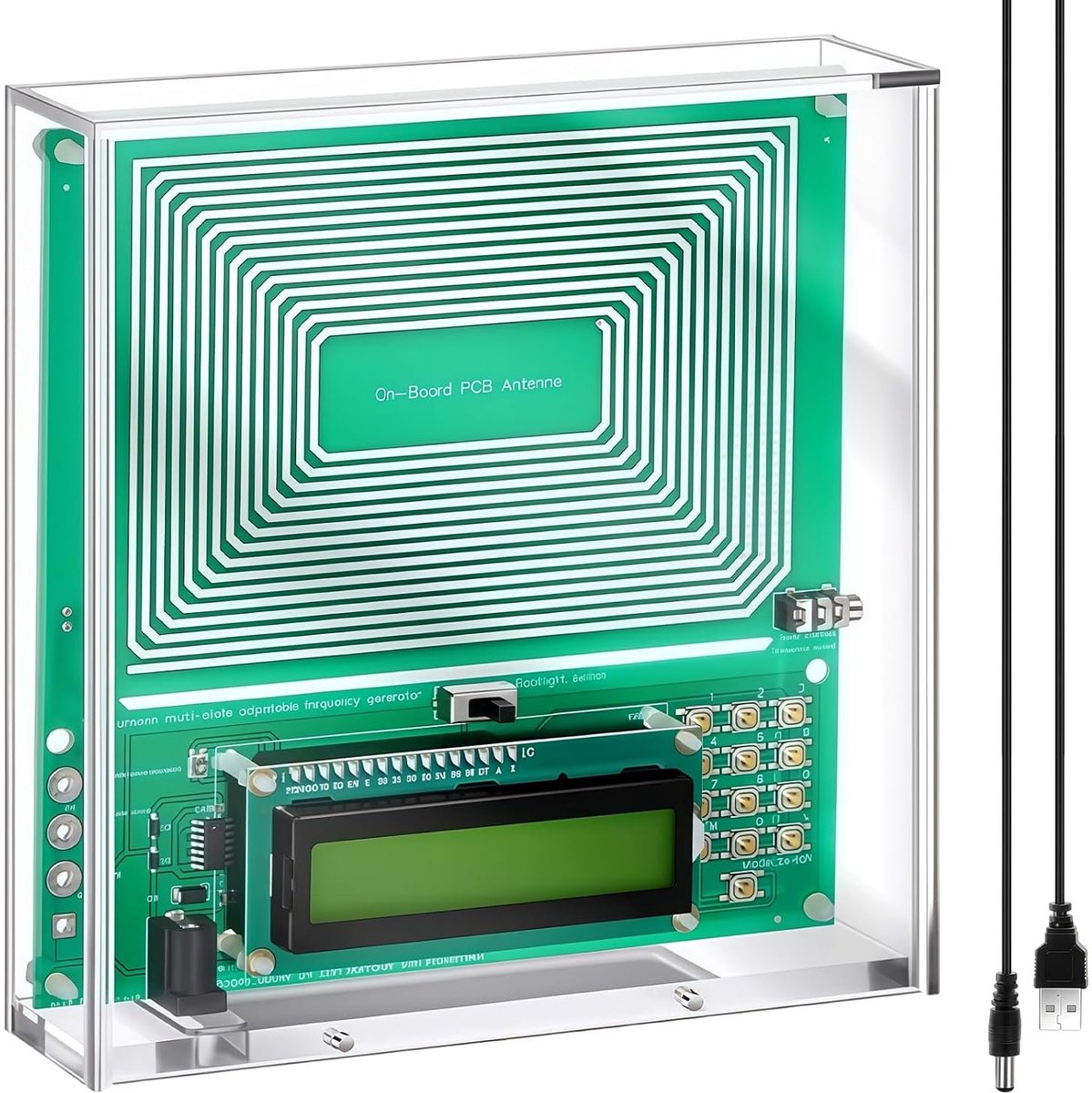Schumann frequentiegenerator 7,83 Hz - verstelbare frequentie - ultra lage frequentie voor thuis en kantoor - SnelShoppen