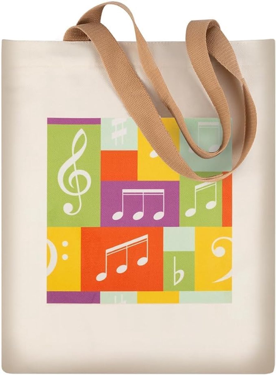 Herbruikbare muziek tas - schoudertas - voor muzieklessen - ideaal voor reizen - SnelShoppen