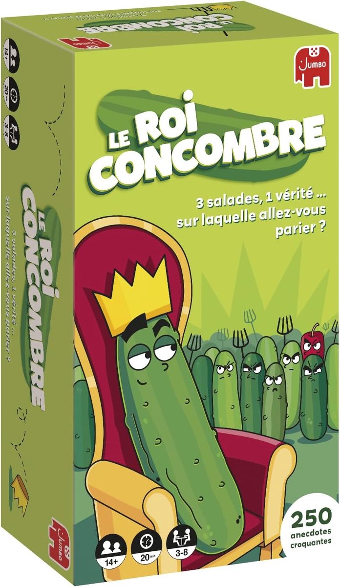 Bordspel - Dujardin The Cucumber King - Voor 3 spelers en meer - Geschikt vanaf 14 jaar - SnelShoppen