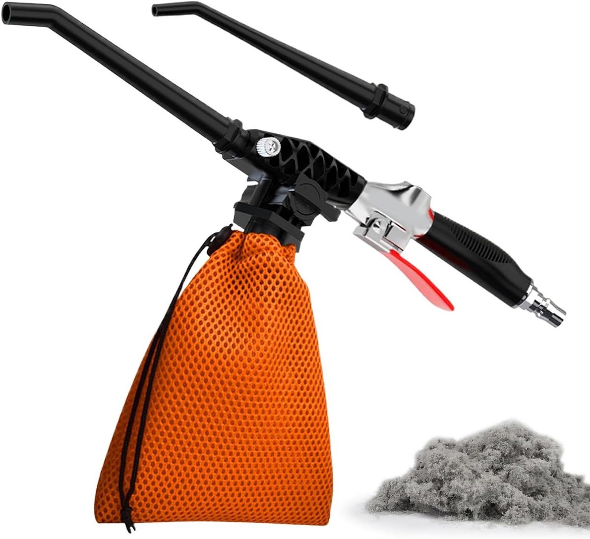 Luchtblazer met Nozzle - Stofverwijderaar Compressor - Stof En Vuil Verwijderen - Ergonomische Grip