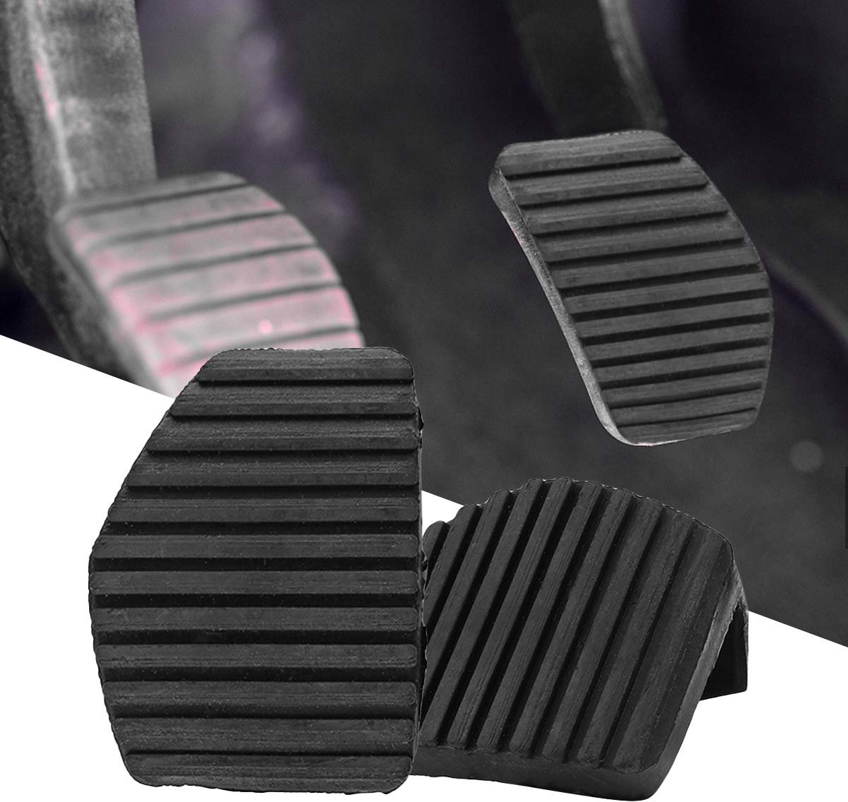 Pedal beschermhoes - rubber - voor Peugeot en Citroen - optimale grip en bescherming - ShopVlot