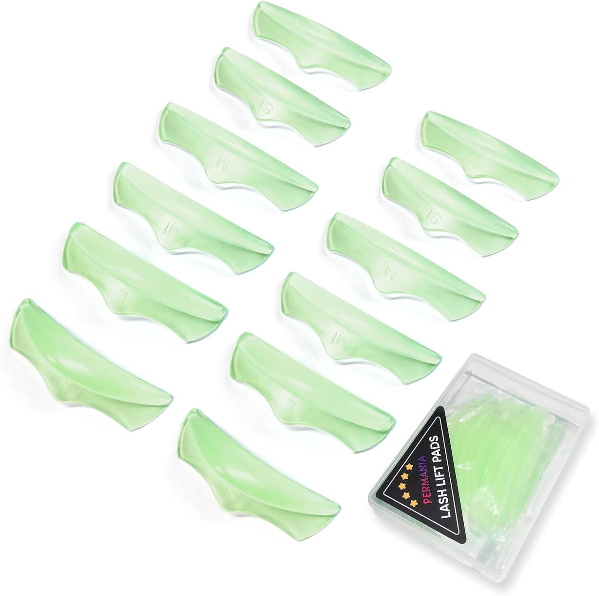 Wimperlift pads 6 stuks - herbruikbaar - zachte natuurlijke krullen - perfect voor wimperlifting - ShopVlot