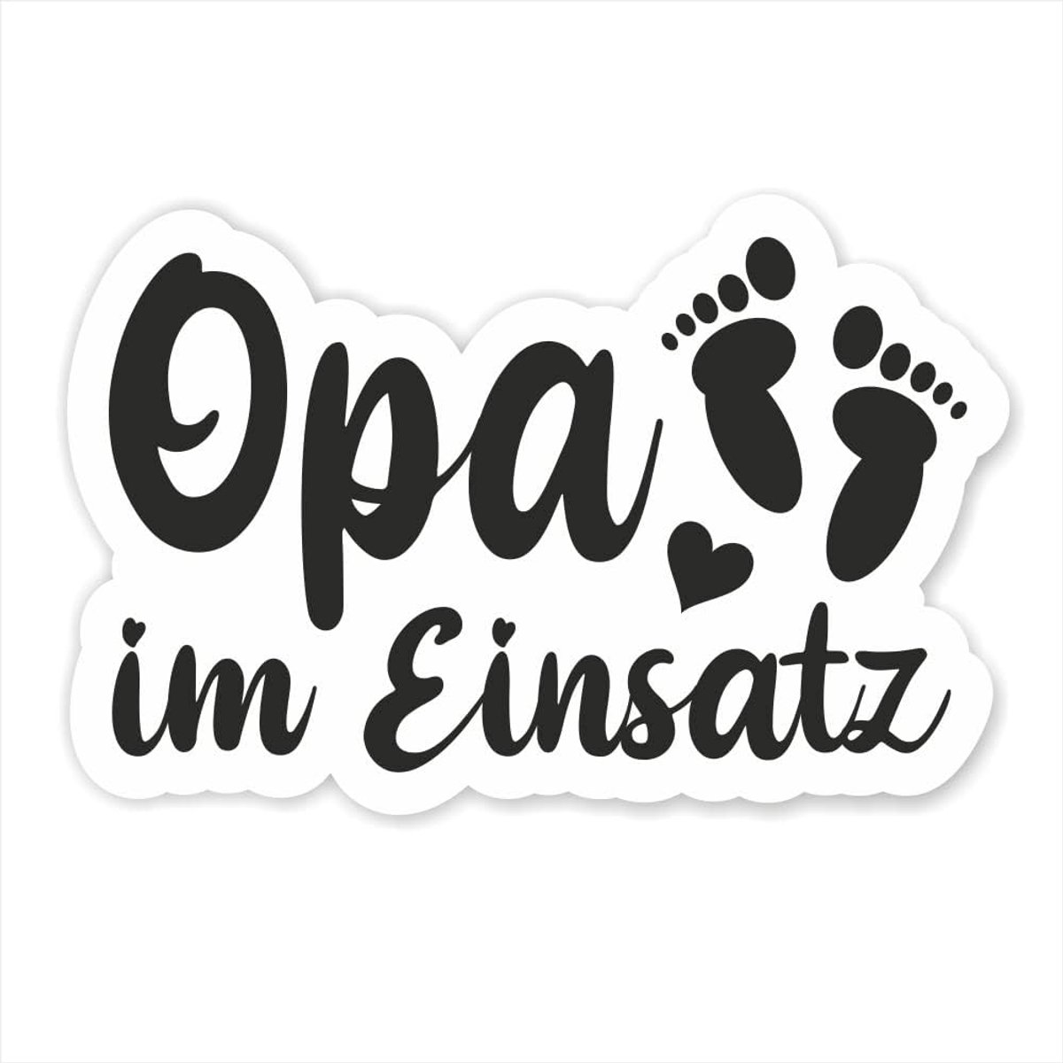 Autosticker 12 x 8 cm - hoogwaardig en weerbestendig - grappige auto sticker - unieke uitstraling - ShopVlot