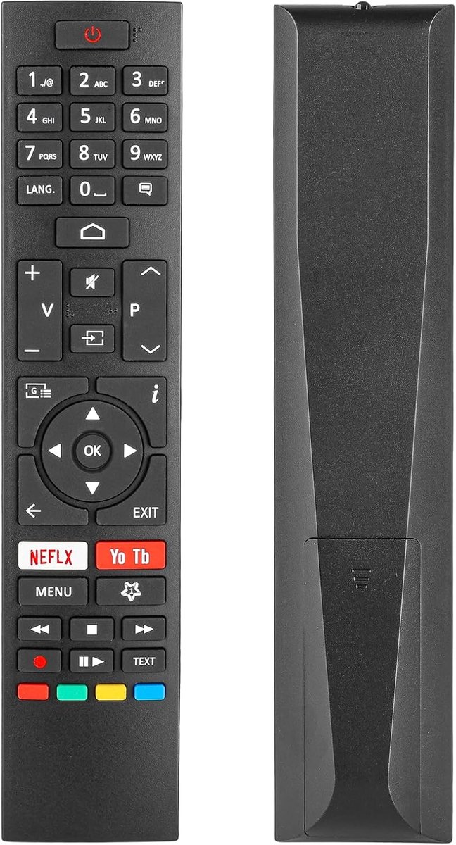 Afstandsbediening voor Toshiba TV - Vervangende controller - Met netwerkmogelijkheden - Geschikt voor diverse modellen - ShopVlot