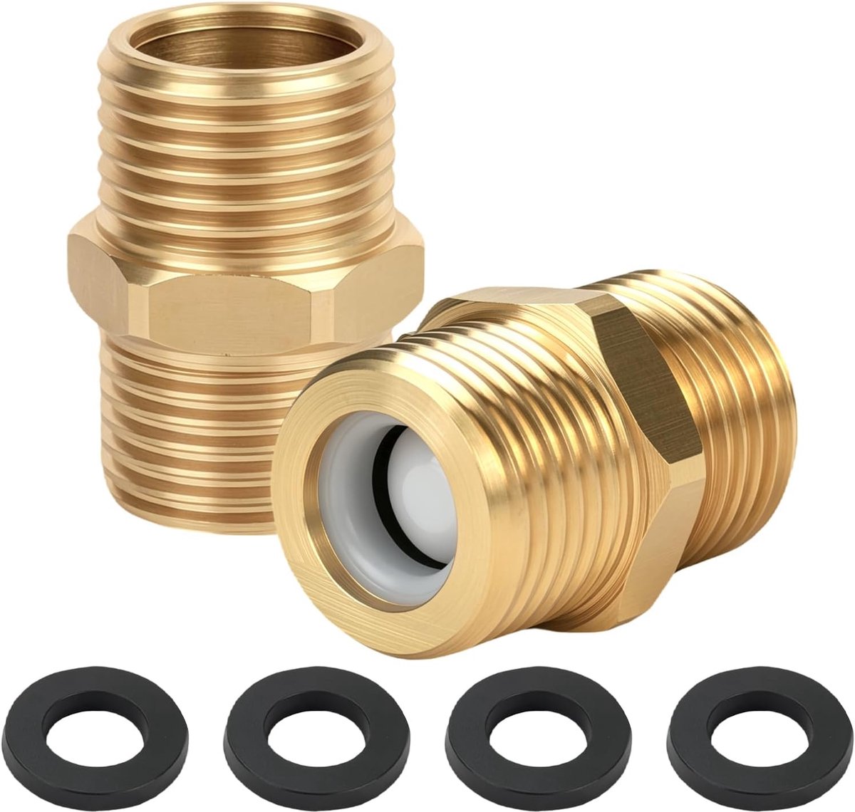 Terugslagklep 20 mm - messing - robuust en roestvrij - ideaal voor sanitair en verwarming - ShopVlot