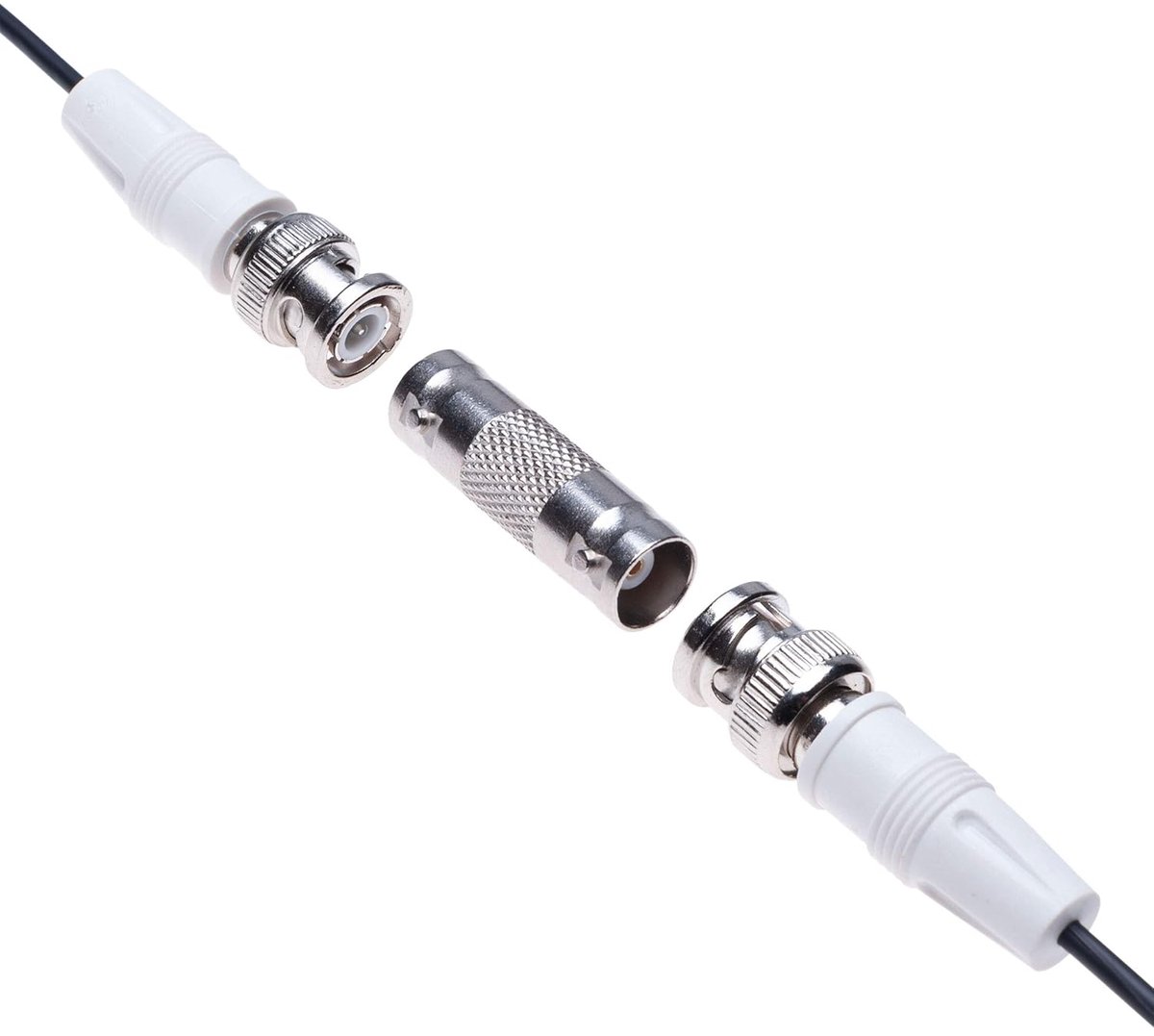 BNC koppeling female - dubbele vrouwelijke socket - voor CCTV camera en video SDI kabels - ShopVlot