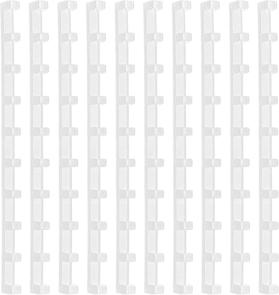 Bijenkorf Afstandhouders - Frameklemmen Imker - Bijen Houders - Hoge Sterkte Plastic - 10 stuks - Wit