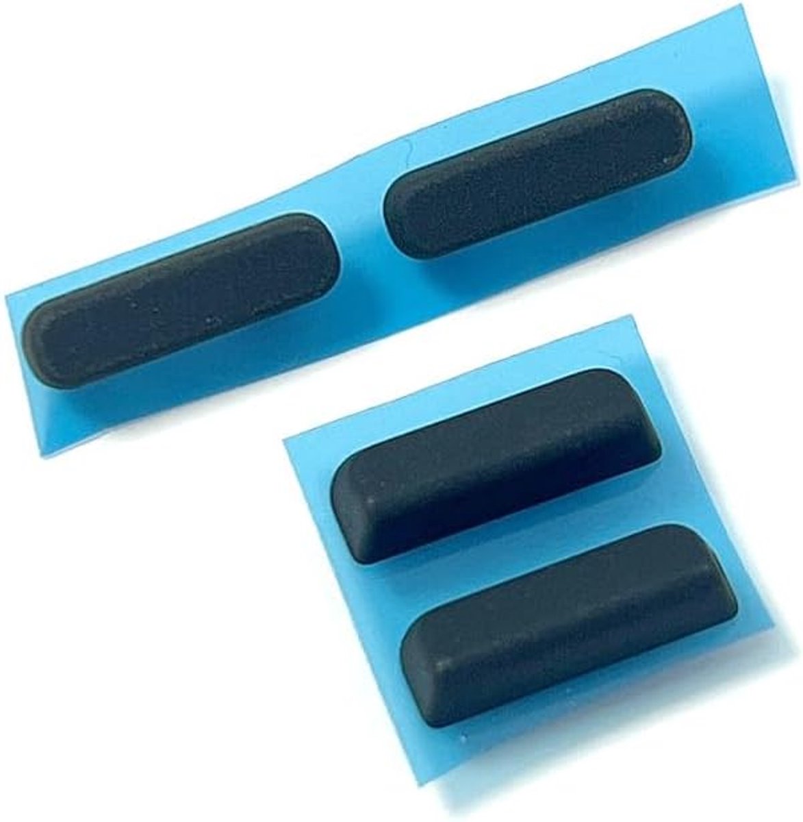 4 stuks rubberen voetjes voor Lenovo ThinkPad X13 Gen 2 20WK 20WL 20XH 20XJ 20XF 20XG, X13 Gen 3 21BN 21BQ HX3B0/JX3B0 - zwarte rubberen voetpad