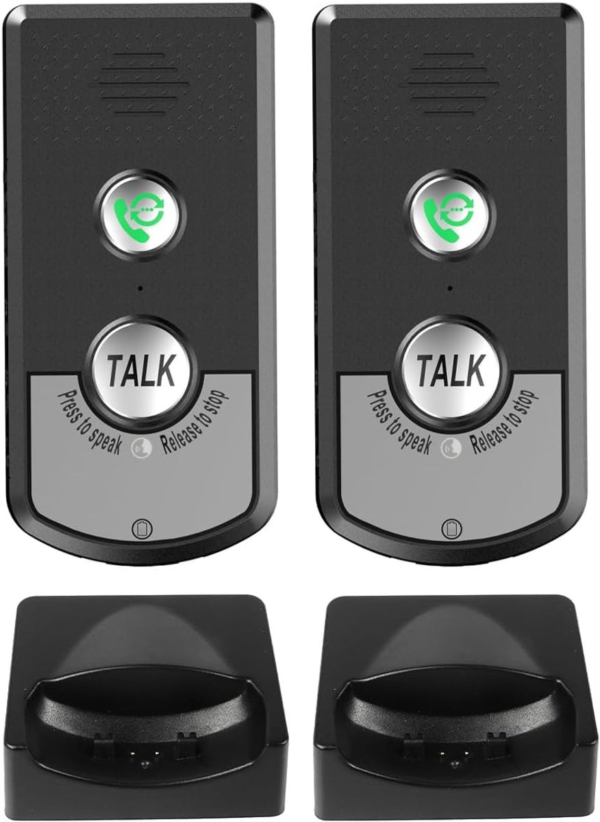 Intercomsysteem Superlange afstand draadloze intercom Waterdichte binnen-/buitenintercom Eenvoudige installatie voor thuis, ziekenhuis, kantoor