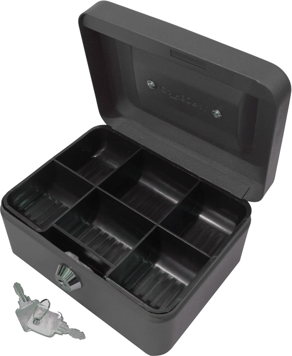 Geldcassette (15,3 cm) zwart