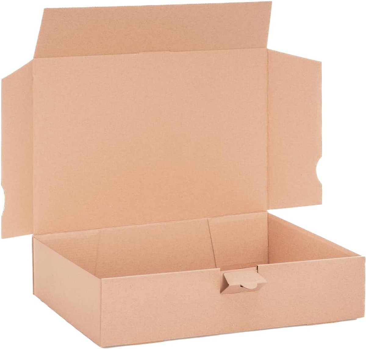 Verpacking DHL kleinpakket Bruin 350 x 250 x 80 mm [maat en aantal selecteerbaar] kleine enkelgolf verzenddozen 25 stuks