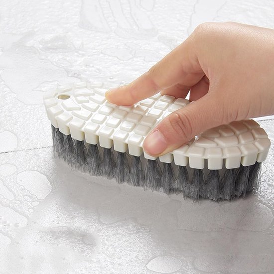 Schrobborstel voor reiniging, flexibele schrobberborstel, meerdere segmenten en multifunctionele schrobber, gemakkelijk te buigen en schoon te maken voor dagelijks gebruik — afbeelding 2