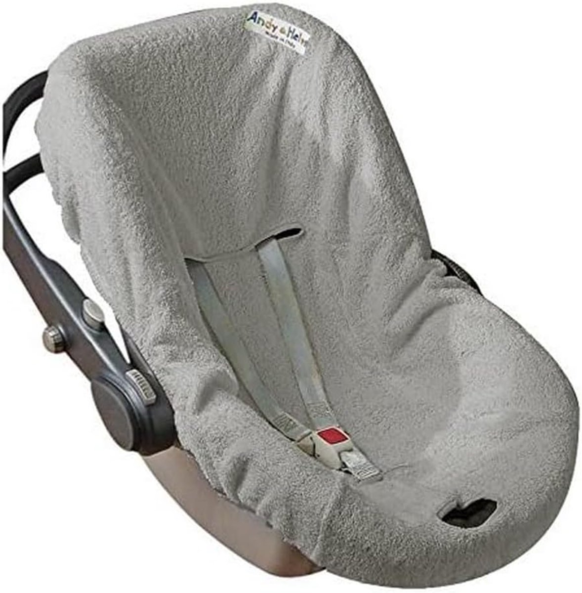 SnelShoppen - Grijze hoes voor babyschaal 9000 | Beschermhoes | Ademend materiaal | Geschikt voor dagelijks gebruik | Veilig en comfortabel voor kinde