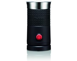Elektrische Melkopschuimer - Melk Frother - Koffie Bereiden - Automatische Verwarmer - 400 ml - Zwart