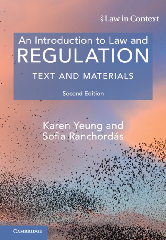 Law in Context-An Introduction to Law and Regulation - cover