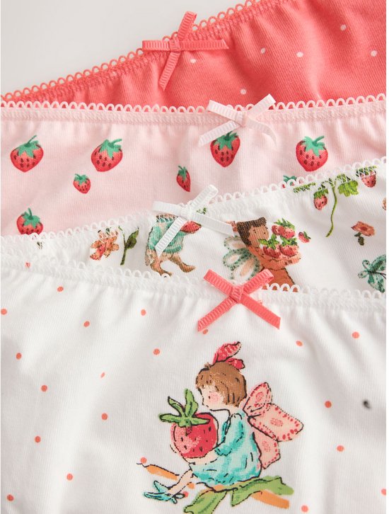 Next - Meisjes - Set van 7 slips - Rood
