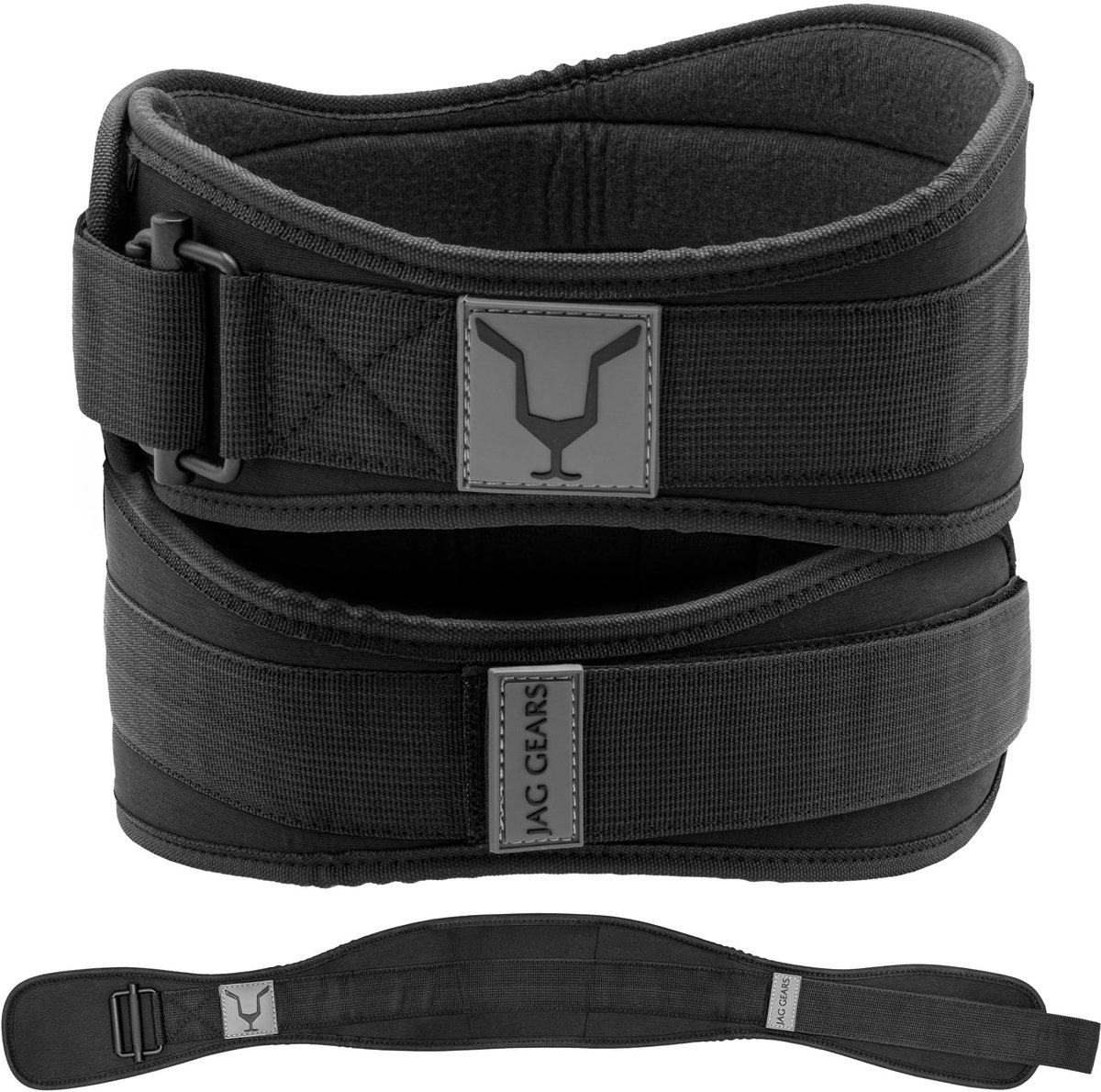 SnelShoppen - Gewichthefriem voor heren en dames, zelfvergrendelende gymriem met neopreen bekleding, rugsteun, inclusief fitnessbanden voor powerlifti