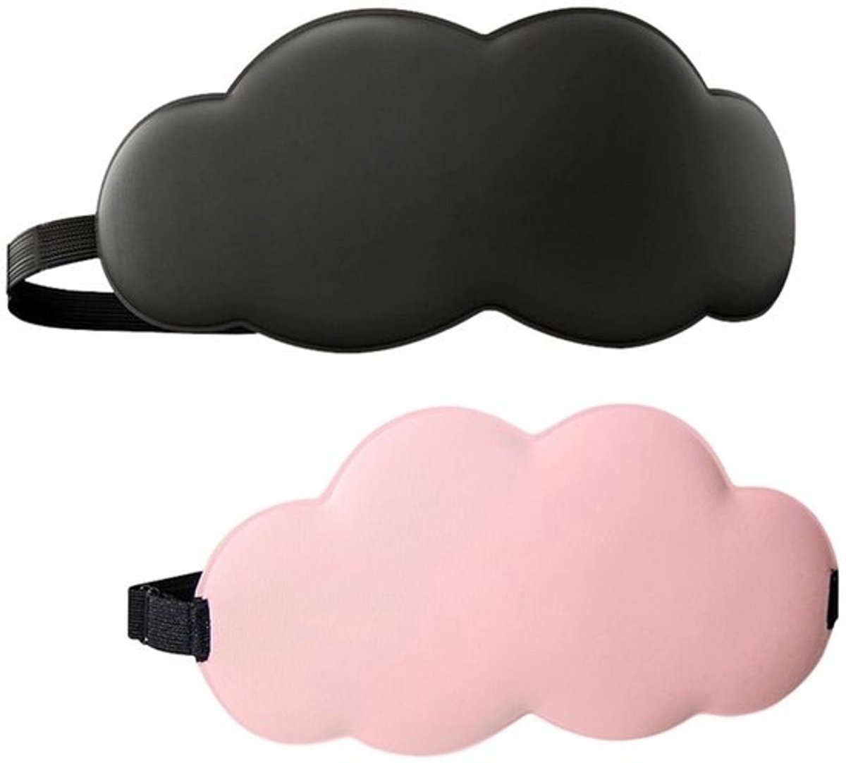 Nachtmasker 3D-ontwerp - 100% Lichtblokkering - Zacht Traagschuim - Verstelbare Band - Ademend Comfort - Ultieme Slaapervaring - Slaapmasker