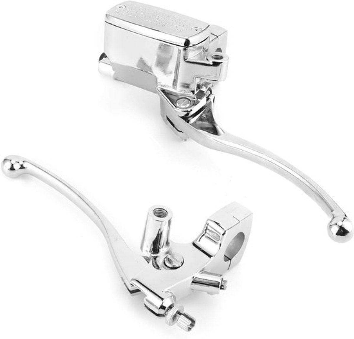 Hydraulische Rem- en Koppelingstuurhendel voor 1 inch Stuur, Universele Koppeling en Rempomp, Duurzaam en Betrouwbaar