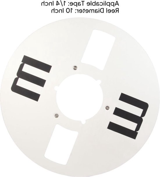 ONF3 - Lege Tape Reel - Universele Aluminium Tapehaspel - 1/4 10 Inch Formaat - Voor Reel to Reel Tape Spelers - Duurzaam en Professioneel Ontwe... van Merkloos — afbeelding 2