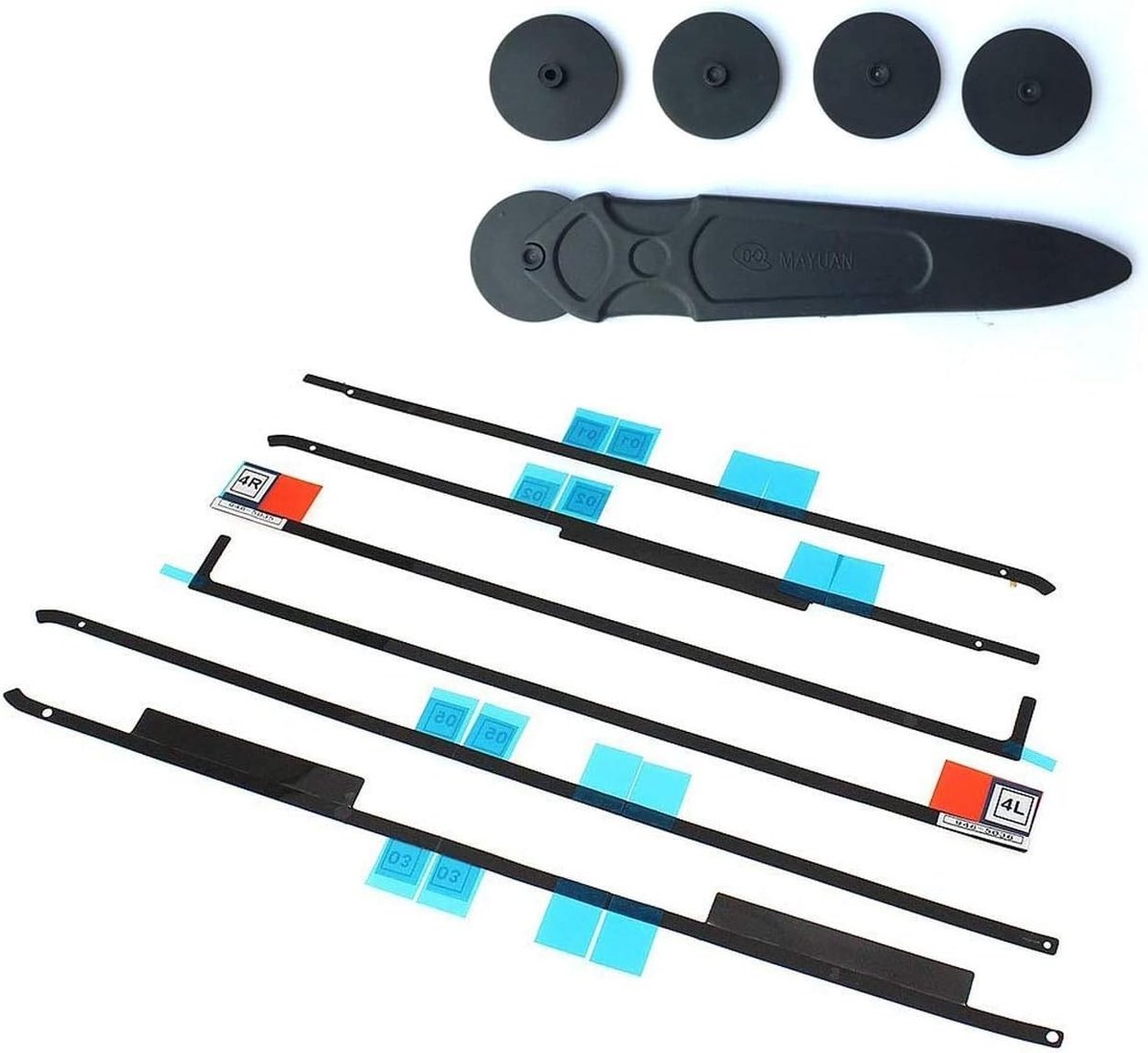 Vervangende Display Lijm Tape Kit met Opening Cut Wheel Tool voor iMac 21.5 inch - Retina 4K, 2017 en 2019, Reparatie en Onderhoud Accessoires