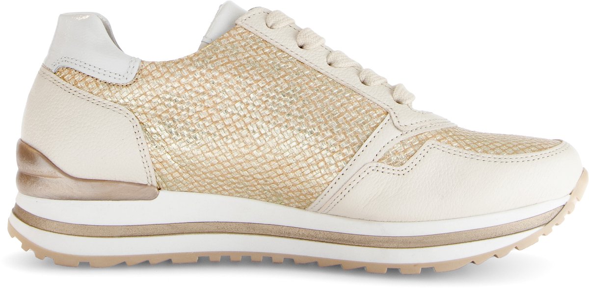 Gabor -Dames - crÈme - sneakers - maat 38