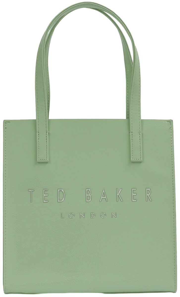 Ted Baker schoudertas Crinion Crinkle Small Icon Bag LT - Green mintgroen