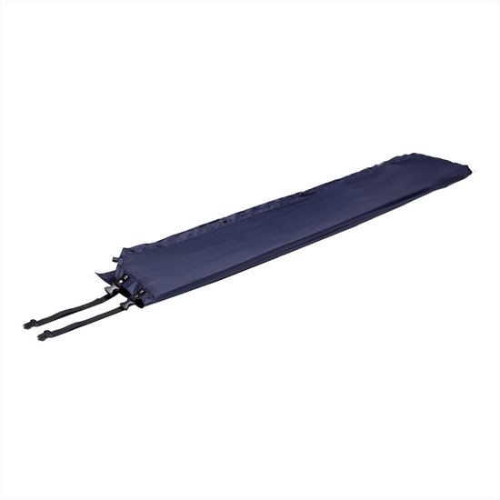 Zelfopblazende matras - Slaapmat - Kamperen en Reizen - Inclusief kussen - 190x63 cm - Donkerblauw — afbeelding 4