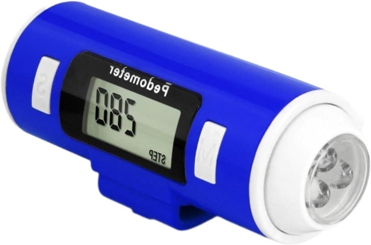 Stappenteller met Nachtlampje - Loop Teller Alarm - Activiteit Meten - Noodalarmfunctie - 765x355x325mm - Niet gespecificeerd